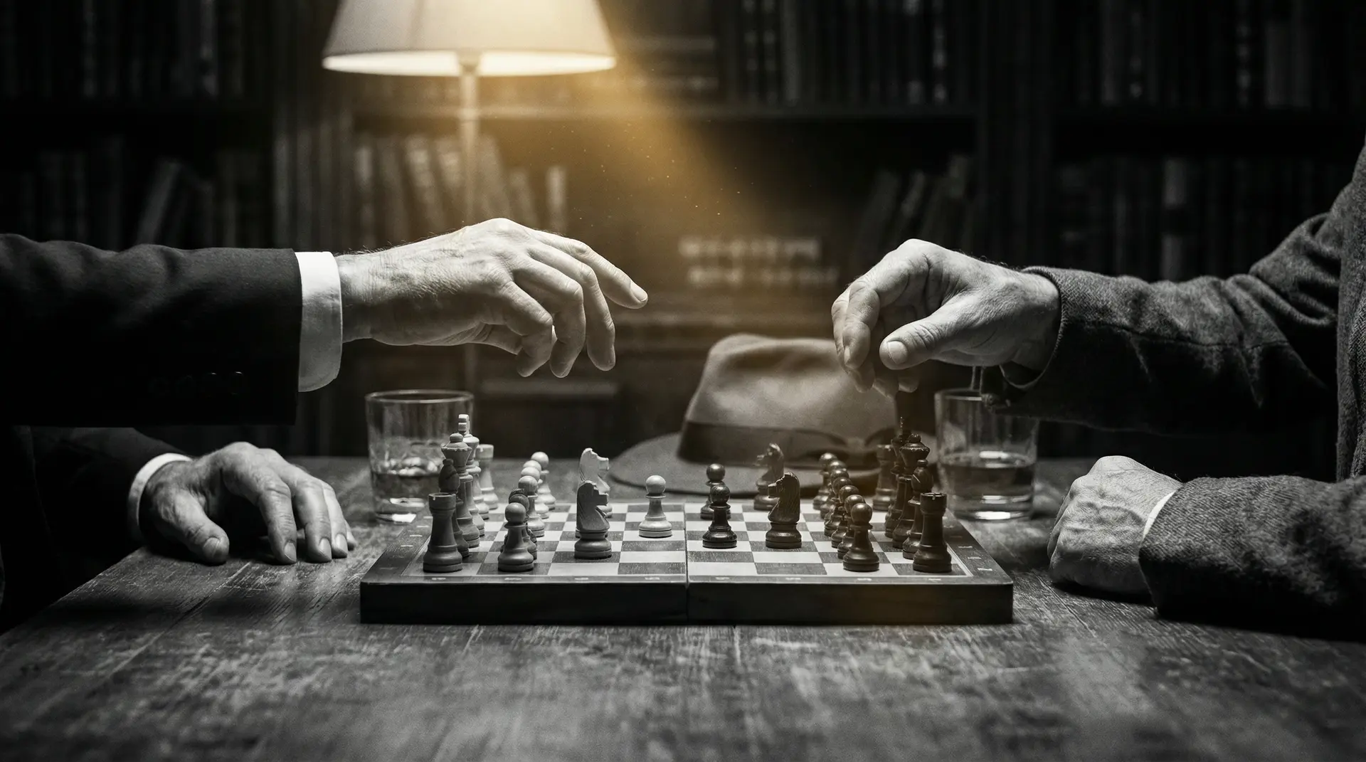 灭火宝贝在线观看 艺术探索系列 - 非线性叙事，棋盘上的对弈象征命运的交错